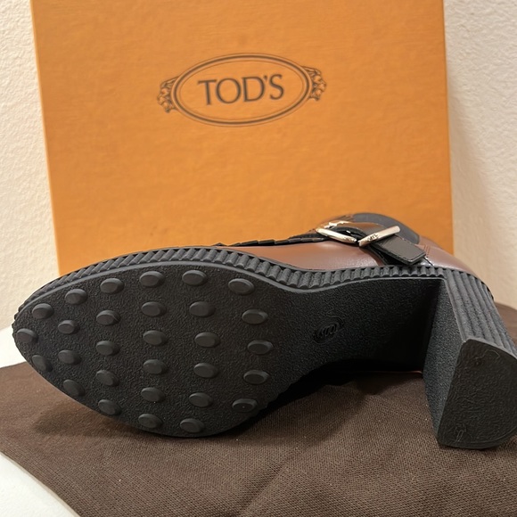 Tod's Gomma T115 64A Tron Ghetta Bootie - Picture 12 of 16